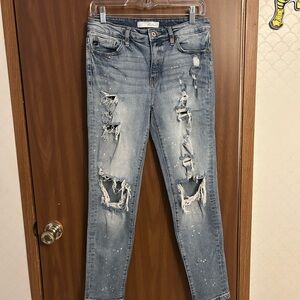 KanCan Distressed Light Wash Women’s Jeans